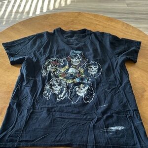 Bravado Gray Cotton T-Shirt